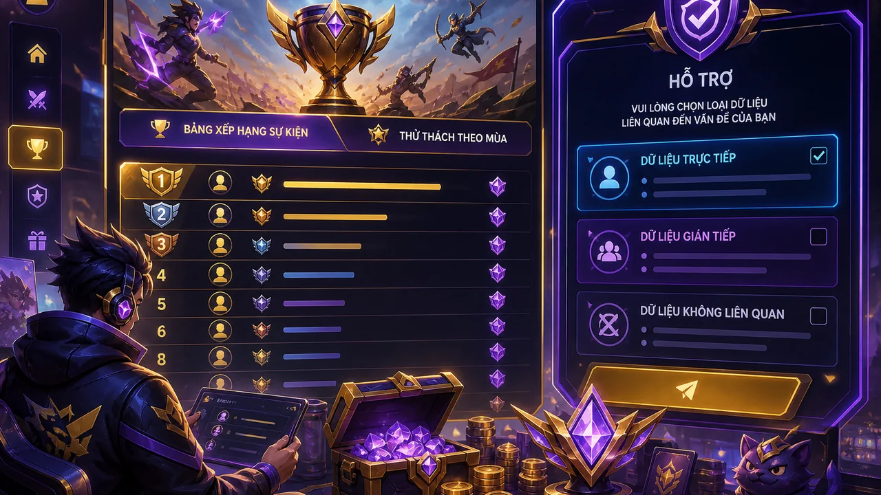 Hỏi gì trước khi gửi yêu cầu hỗ trợ 13win về sự kiện, bảng xếp hạng và dữ liệu cá nhân?